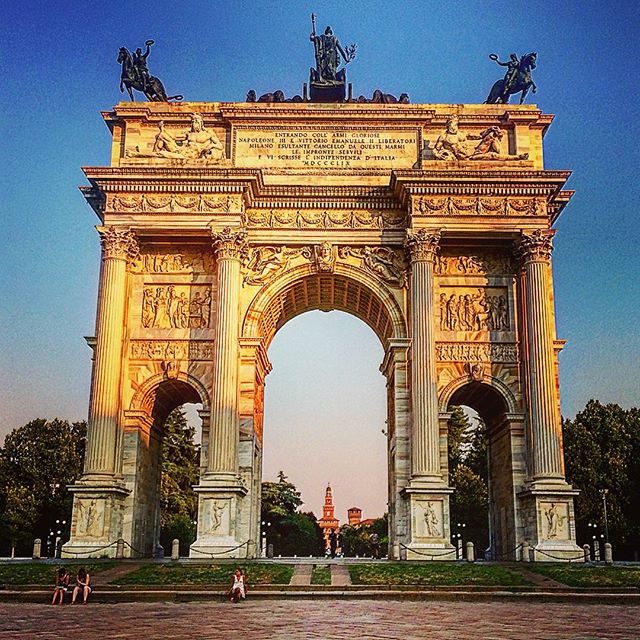 Arco della Pace, Parco Sempione e Castello Sforzesco 