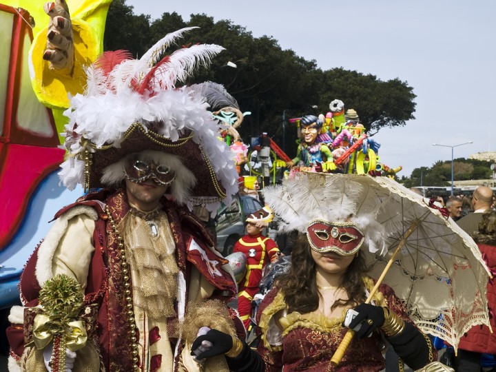 Carnevale a Malta in inverno