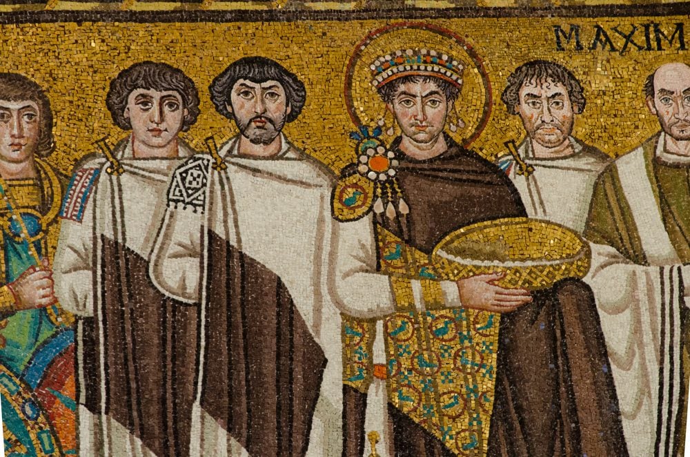 dettaglio mosaico Basilica di San Vitale Ravenna